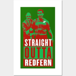South Sydney Rabbitohs - Clive Churchill & John Sattler - STRAIGHT OUTTA REDFERN Posters and Art